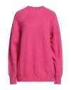Drumohr Woman Sweater Fuchsia Size Xl Lambswool In Pink