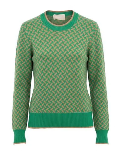 Drumohr Woman Sweater Green Size L Cashmere
