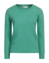 Drumohr Woman Sweater Green Size M Lambswool