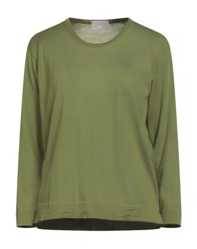 Drumohr Woman Sweater Green Size Xs Super 140s Wool