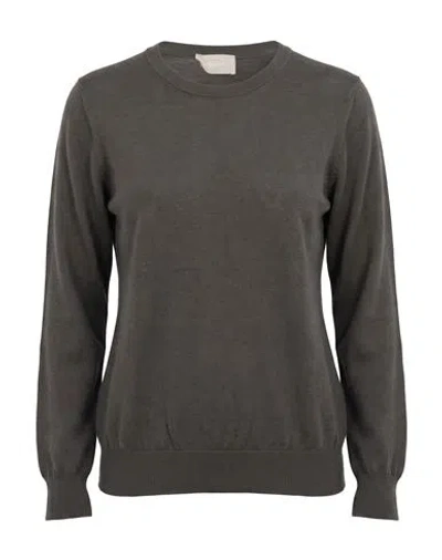 Drumohr Woman Sweater Grey Size Xs Super 140s Wool In Gray