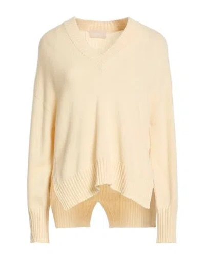 Drumohr Woman Sweater Ivory Size Xs Cashmere In Multi