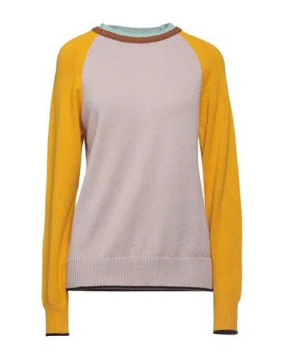 Drumohr Woman Sweater Light Pink Size Xl Cashmere