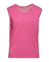 Drumohr Woman Sweater Magenta Size S Cotton