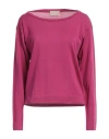 Drumohr Woman Sweater Magenta Size Xs Cotton