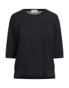 Drumohr Woman Sweater Midnight Blue Size M Cotton