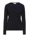 Drumohr Woman Sweater Midnight Blue Size Xs Lambswool
