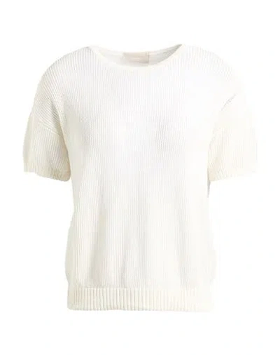 Drumohr Woman Sweater Off White Size Xs Cotton