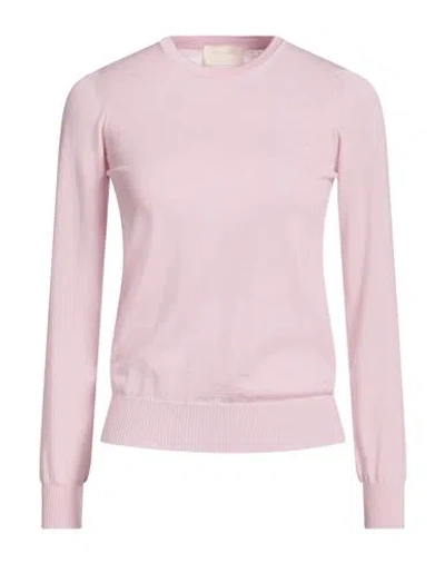 Drumohr Woman Sweater Pink Size Xs Super 140s Wool