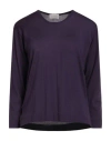 Drumohr Woman Sweater Plum Size Xs Super 140s Wool In Purple