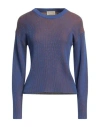 Drumohr Woman Sweater Purple Size S Silk, Cotton