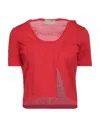 Drumohr Sweaters In Red