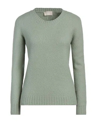 Drumohr Woman Sweater Sage Green Size S Lambswool