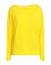 Drumohr Woman Sweater Yellow Size S Cotton