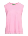 Drumohr Woman T-shirt Light Purple Size M Cotton