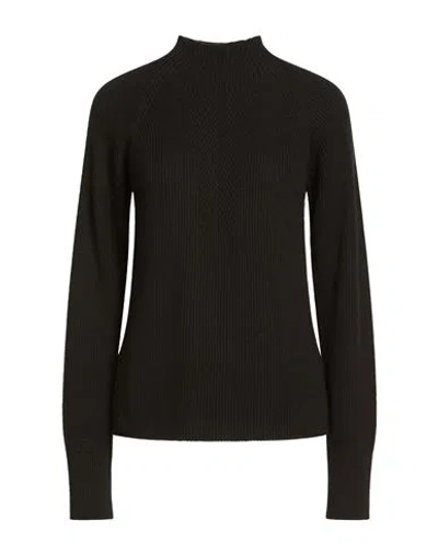 Drumohr Woman Turtleneck Black Size M Merino Wool