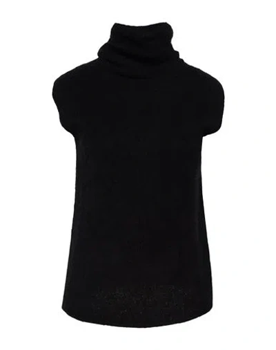 Drumohr Woman Turtleneck Black Size Xs Cashmere, Silk