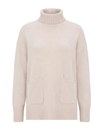 Drumohr Woman Turtleneck Grey Size Xs Cashmere In Neutral