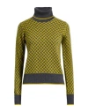 Drumohr Woman Turtleneck Lead Size Xl Cashmere In Burgundy
