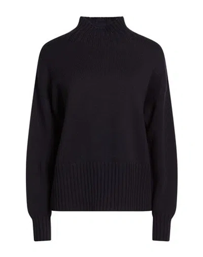 DRUMOHR DRUMOHR WOMAN TURTLENECK MIDNIGHT BLUE SIZE S MERINO WOOL