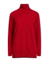 Drumohr Woman Turtleneck Red Size Xs Cashmere