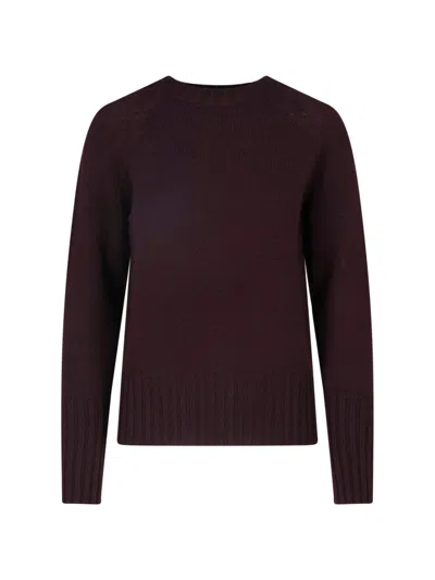 Drumohr Women's Crewneck Wool Sweater In Red