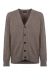 Drumohr Long-sleeved Knitted Cardigan
