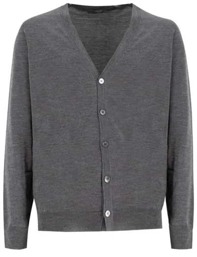 Drumohr Cardigan In Antracite