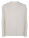 Drumohr Long Sleeve Crew Neck Aweater In Gray