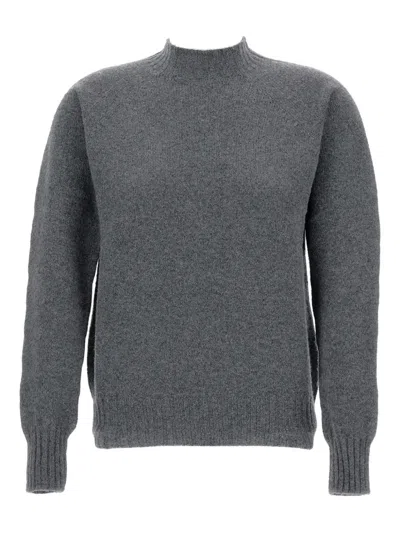 DRUMOHR WOOL MOCK-NECK SWEATER