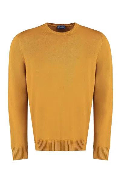 Drumohr Wool Pullover In Brown