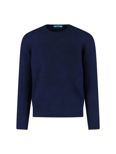 DRUMOHR WOOL SWEATER - NAVY