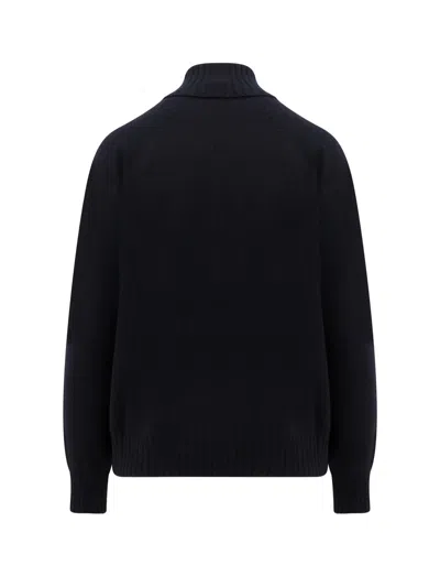 Drumohr Wool Jumper In Black