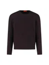 Drumohr Wool Sweater In Black