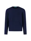 Drumohr Wool Sweater In Blue
