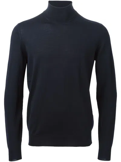 Drumohr Wool Sweater In Blue