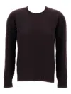 Drumohr Long-sleeved Sweater In Black