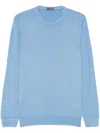 Drumohr Wool Sweater With Full Neck