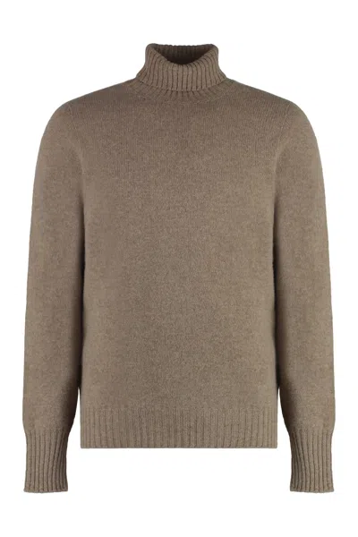 DRUMOHR WOOL TURTLENECK SWEATER