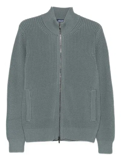 DRUMOHR ZIP-FRONT CARDIGAN