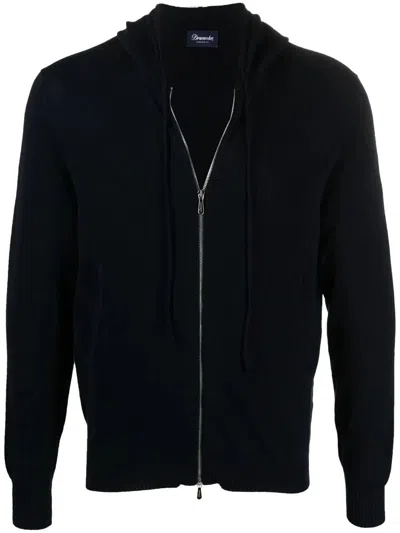 Drumohr Zip Hoodie In Multi