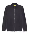Drumohr Zip Cardigan In Black