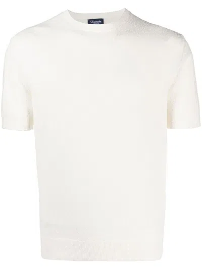 DRUMOHR DRUMOHRSHORT-SLEEVED CREW-NECK SWEATER