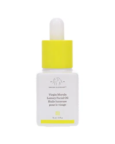 Drunk Elephant 0.5oz Virgin Marula Luxury Facial Oil In Transparent