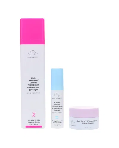 Drunk Elephant 6.96oz The Take Off Kit Tlc Serum In White
