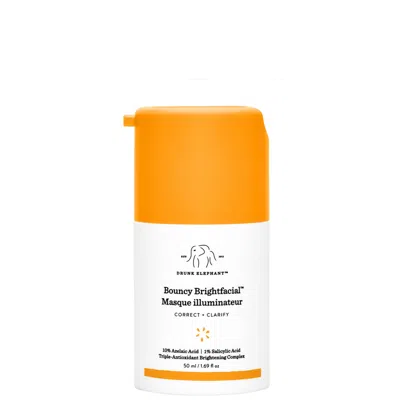 Drunk Elephant Bouncy Brightfacial Mask 50ml In White