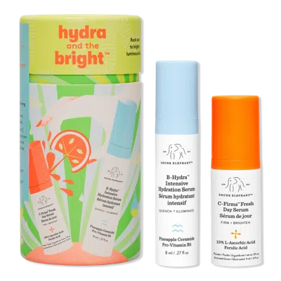 Drunk Elephant Hydra And The Bright Travel Size Duo