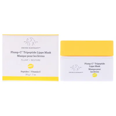 Drunk Elephant Ladies Plump-c Tripeptide Lippe Mask 0.7 oz Skin Care 812343036086 In Transparent
