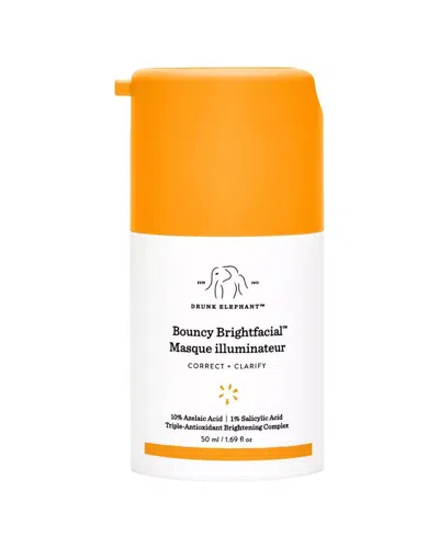 Drunk Elephant Unisex 1.69oz Bouncy Brightfacial In Transparent