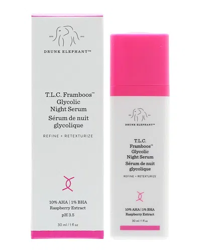 Drunk Elephant Unisex 1oz Tlc Framboos Glycolic Night Serum In White
